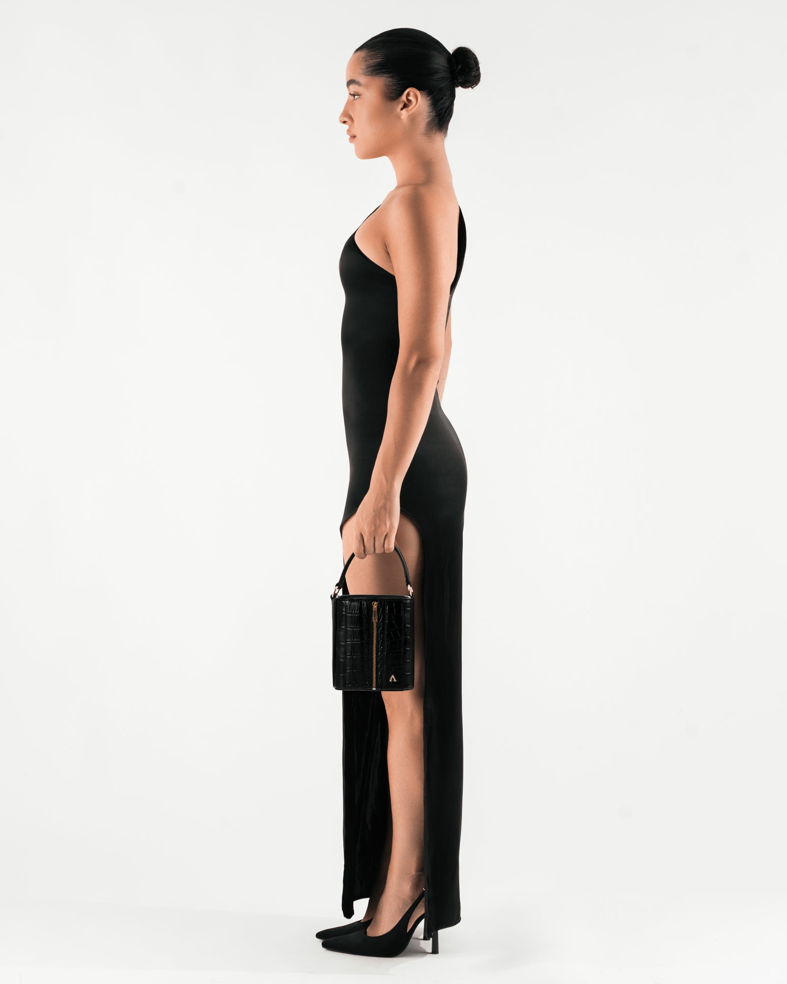 Giorgia Bucket - Midnight Black