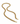 Gloria Crossbody Chain - Metallic Gold