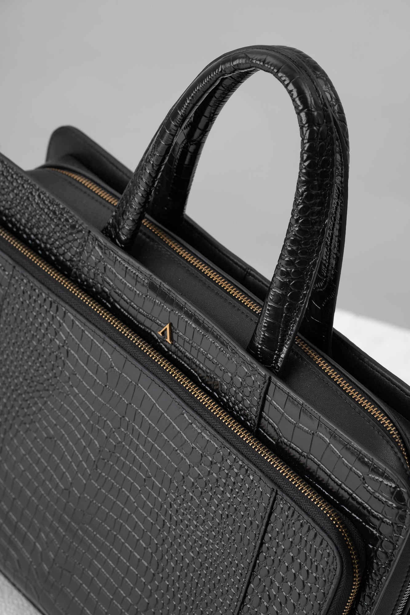 Verona Signature Business Bag - Midnight Black
