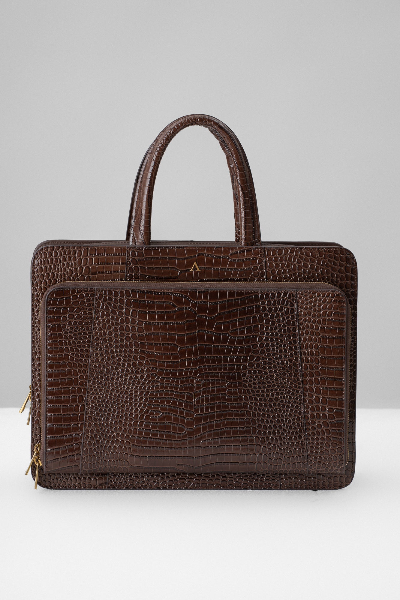 Verona Signature Business Bag - Coffee Brown