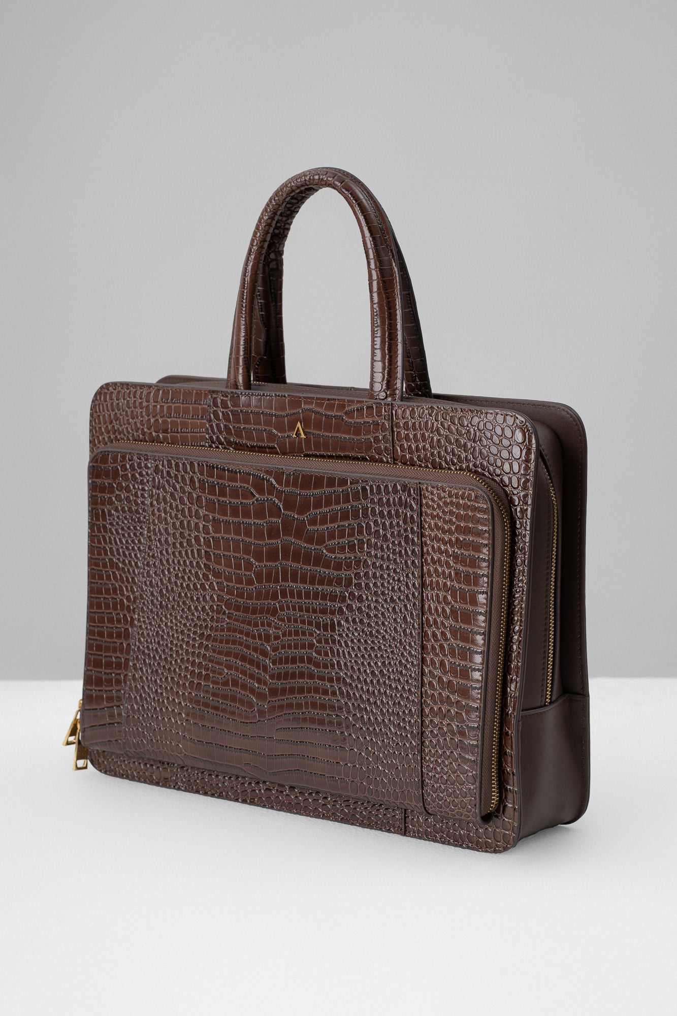 Verona Signature Business Bag - Coffee Brown