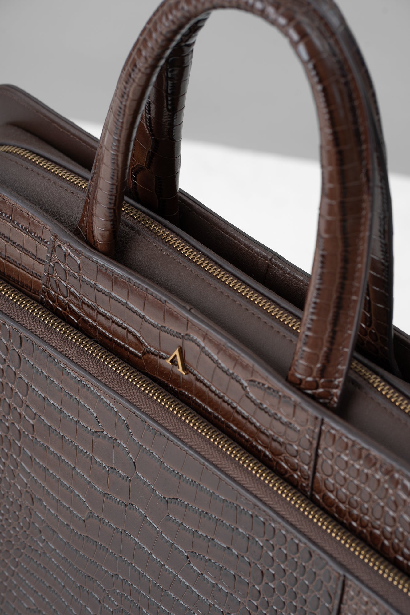 Verona Signature Business Bag - Coffee Brown