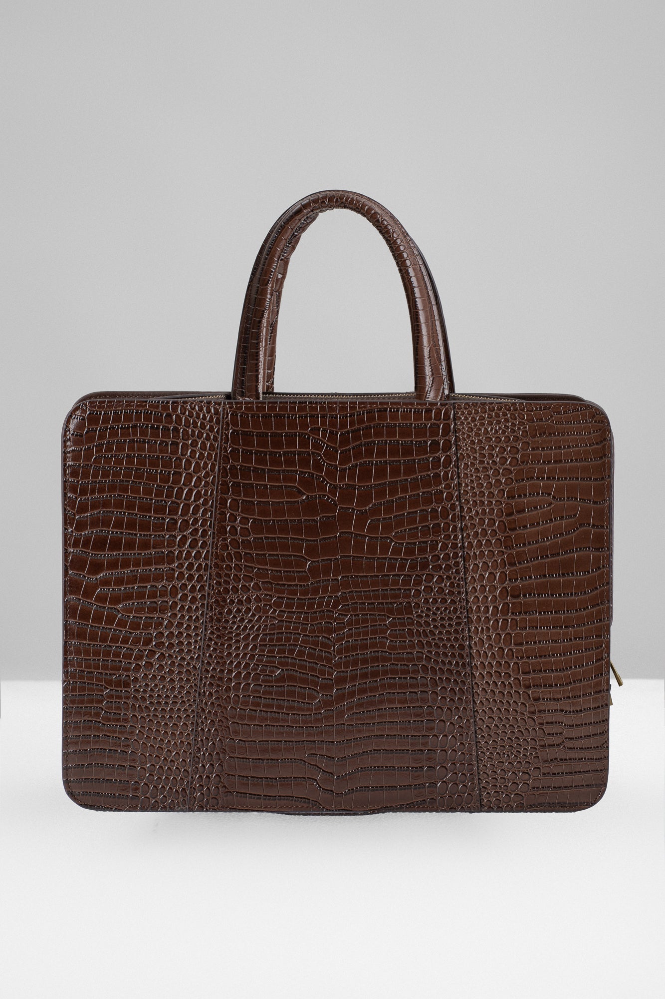 Verona Signature Business Bag - Coffee Brown