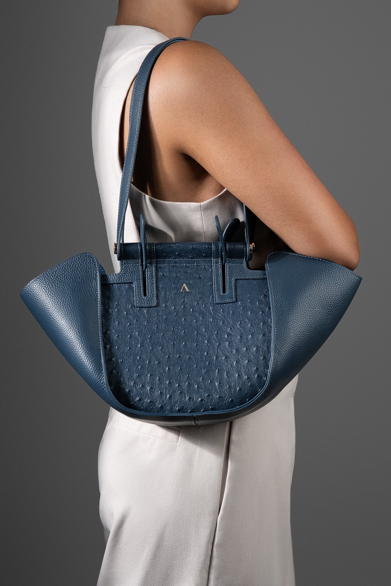 Doppio Mini Tote - Eclipse Blue