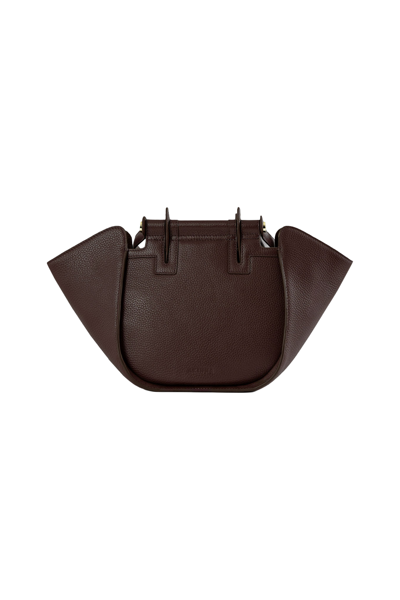 Doppio Mini with Zipper - Coffee Brown