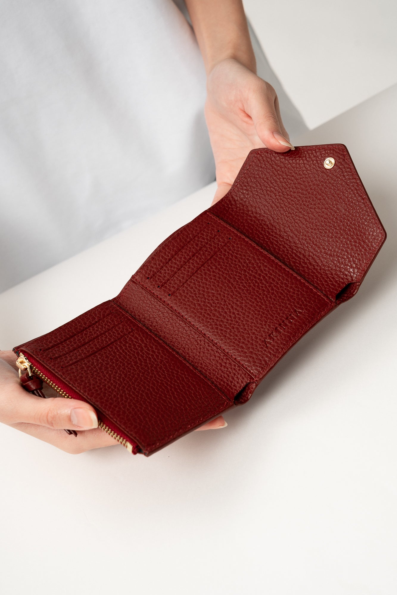 Elena Wallet - Spicy Red