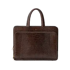 Verona Signature Business Bag - Coffee Brown