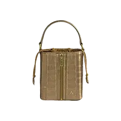 Giorgia Bucket - Liquid Bronze