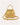 Melissa Drawstring Metallic Gold product view 4
