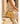 Melissa Drawstring Metallic Gold worn crossbody