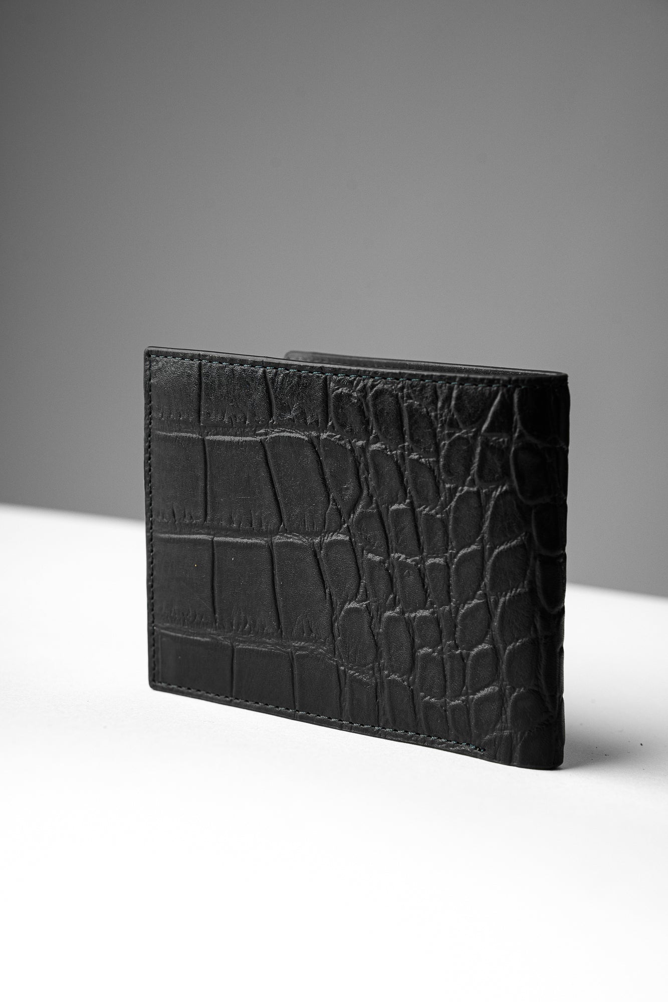 Prestigio Men’s Wallet with Detachable Cardholder - Midnight Black