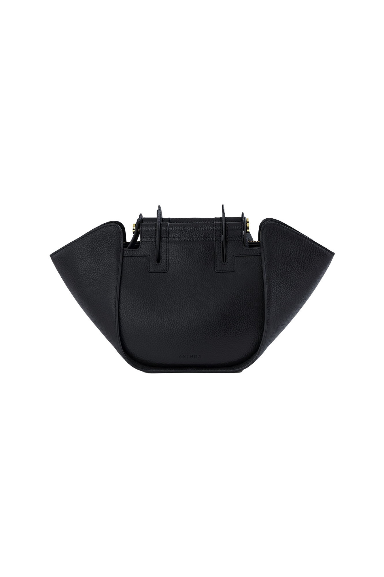 Doppio Mini with Zipper - Shadow Black