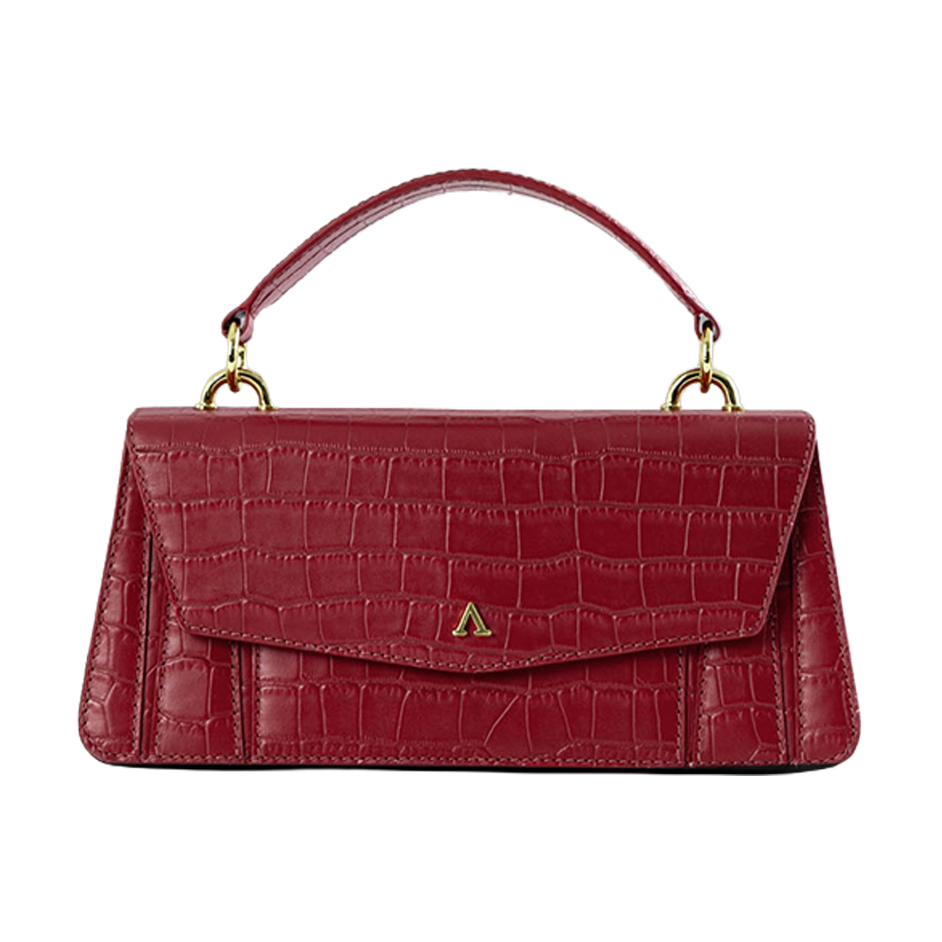 Lia Bag - Scarlet Red Croco
