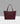 Clara Carryall Tote - Vino Rouge