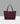 Clara Carryall Tote - Vino Rouge